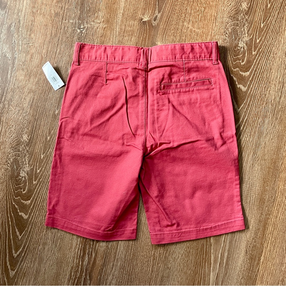 NWT Old Navy Boy’s Muted Red Shorts 12 - Picture 5 of 7